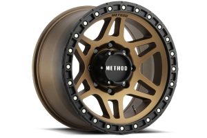 Method Race Wheels 312 Series Wheel 17x9 6x5.5 12mm Offset Bronze Matte Black Lip - Bronco 2021+