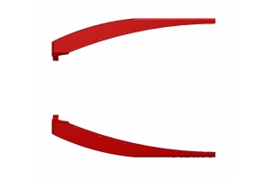 Motobilt 0in Front Flat Fenders - No Inner Fenders - TJ