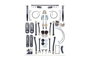 Currie Enterprises Johnny Joint 4in Suspension w/Steel Arms - JK 4dr