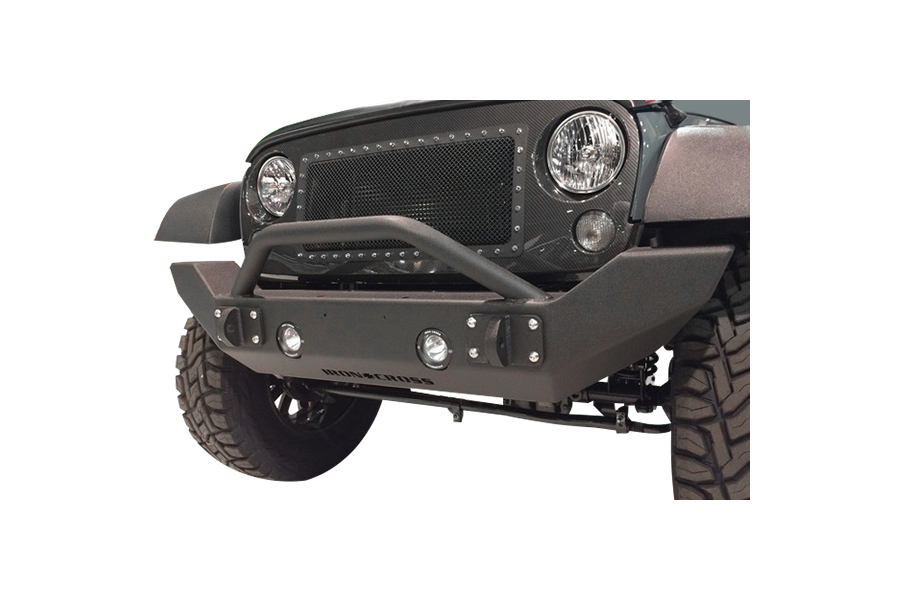 Jeep JK Iron Cross FullWidth Front Bumper with Bar - Jeep Rubicon 2007-2018  | GP-1300