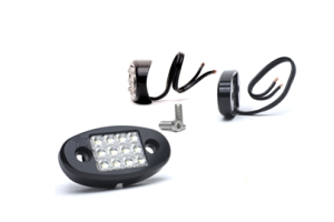 Rigid Industries LED Dome Light Radius Mount Green