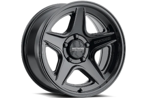 Method Race Wheels 319 Series Wheel 17x9 5x5 12mm Offset Gloss Black - JK/JL/JT