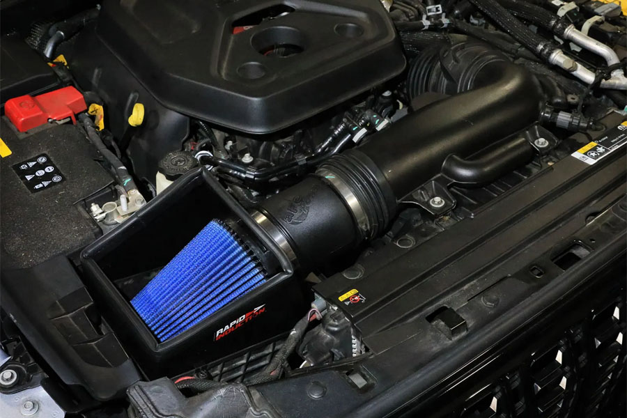 aFe POWER Rapid Induction Cold Air Intake System w/ Pro 5R Filter - 2024+ JL 2.0L