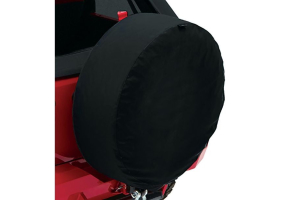 Bestop 33in Spare Tire Cover Black Twill 