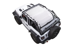 SpiderWebShade Long ShadeTop, White - JL 2dr
