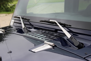 Kentrol Windshield Wiper Arm Set - Polished Silver  - JK 