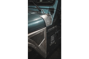 Motobilt Aluminum Cowl Armor - Bare - LJ/TJ