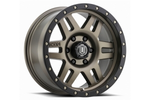 ICON Vehicle Dynamics Six Speed Wheel Bronze, 17X8.5 5x5  - JT/JL/JK