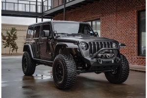 Motobilt The Hammer Series Front Bumper w/ Stinger and Skid Plate - Bare  - JT/JL