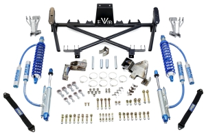 EVO Manufacturing Double Throwdown EVO lever System w/ Coilvers and Bypass Rear - JK