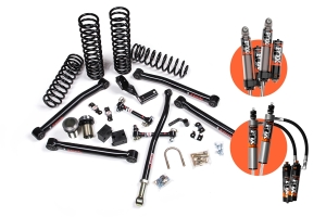 JKS 3.5in J-Lander Lift Kit w/ Fox 2.5 Elite Shocks - JK 4Dr