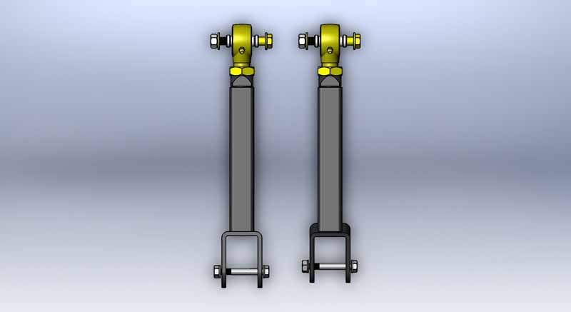 Clayton Front Upper Control Arm Kit - TJ/LJ/XJ/ZJ