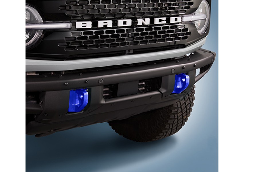 Ford Performance Parts Tow Hooks-Pair-Blue  - Bronco 2021+