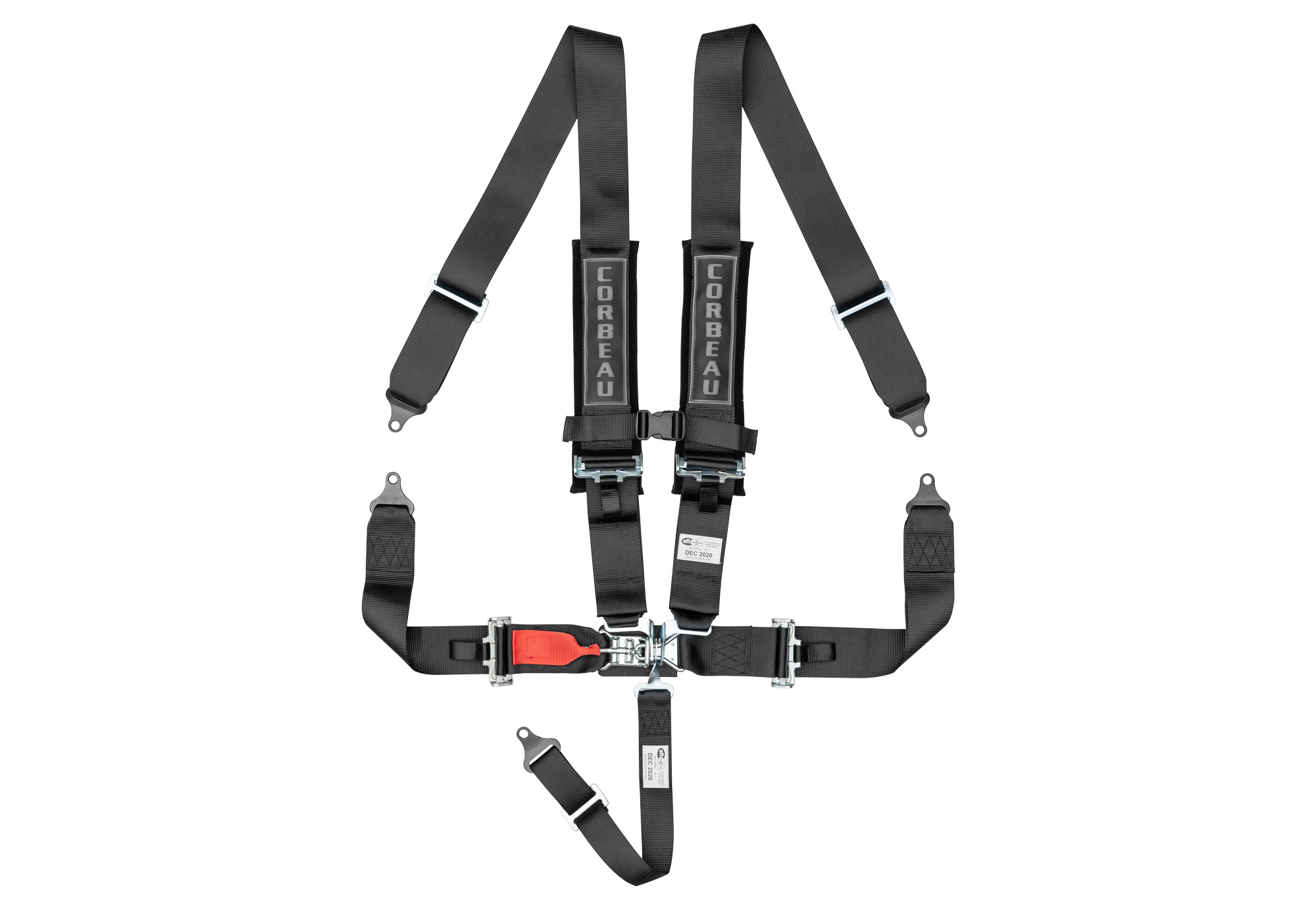 Corbeau 5-Point Latch and Link Harness 3in Black