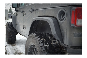 Steinjager - ACE Narrow Fender Kit, Front with Light Provisions, Texturized Black  - JK 