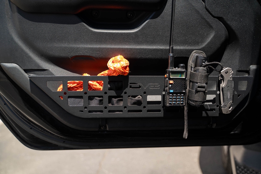 DV8 Offroad Slim Front Door MOLLE Pockets - JT/JL