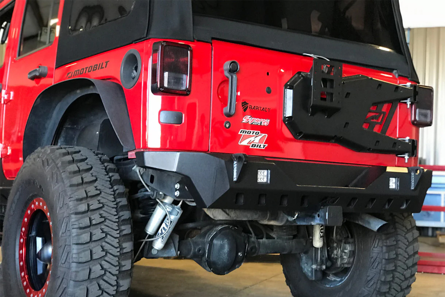 Motobilt Spare Tire Carrier, Bare - 8 x 170 - JK 07-17
