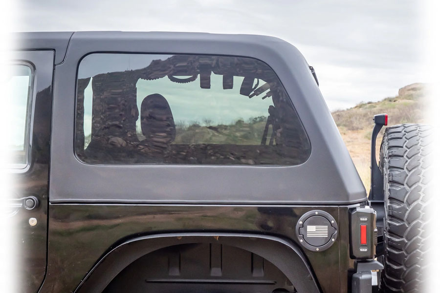 Turn Offroad Fastback 2-Piece Hard Top - JK 2dr