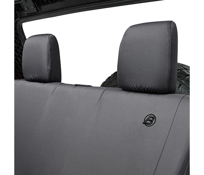 Bestop Rear Seat Cover Black  - JK 4dr 2008-12