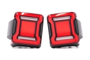 Outside Line Motoring LED Tail Lights - Red  - JL