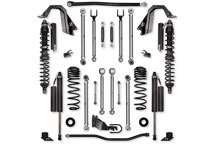 Rock Krawler 3.5in X-Factor PRO Coilover 'No Limits' Mid-Arm Lift Kit - Stage 1 ( Part Number: JL35PNL-2CS)