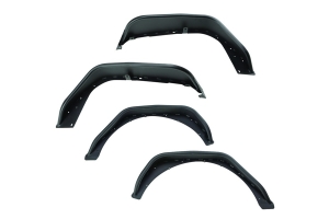 Rugged Ridge HD Steel Tube Fenders, Full Set - Black  - JL