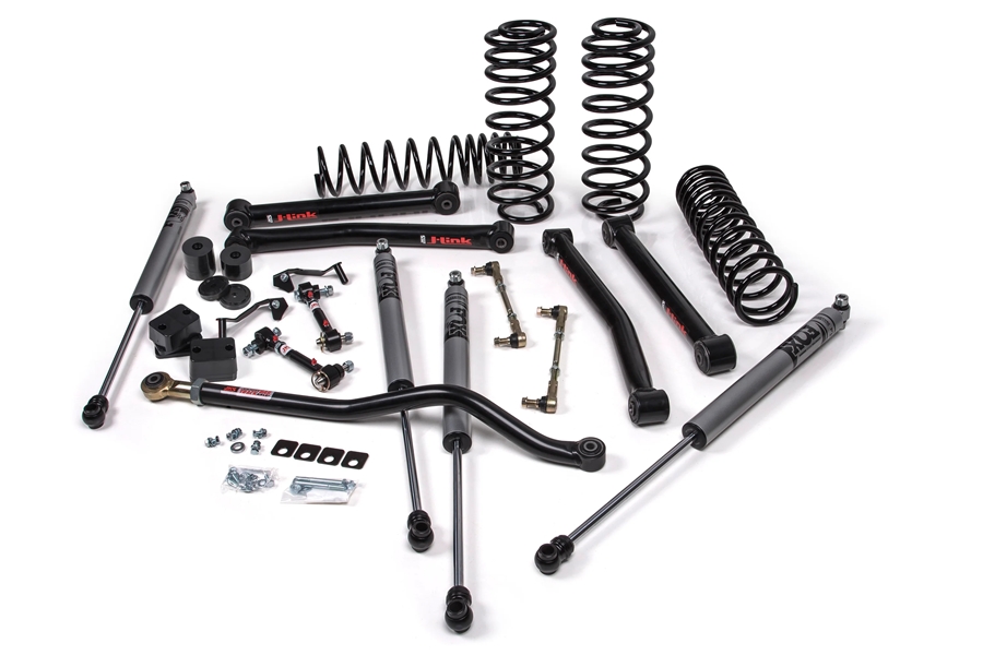 JKS 3.5in J-Konnect Lift Kit w/ Fox Adventure Shocks ( Part Number: JSPEC159KFA)