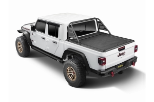 Rugged Ridge Armis Bed Cover w/ Max Track  - JT w/ Trail Rail