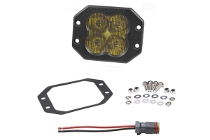 Diode Dynamics SS3 Sport Flush Mount LED Pod - Yellow SAE Fog