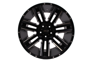 Moto Metal RAZOR Wheel 20x10 5x5 24mm Offset Satin Black - JT/JL/JK