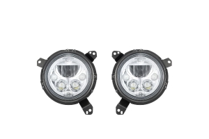 Vision X 7in  LED Headlight Kit- Chrome - JL/JT