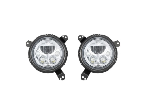 Vision X 7in  LED Headlight Kit- Chrome - JL/JT