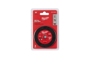 Milwaukee Tool 3in Metal Cut Off Wheel, 3Pk