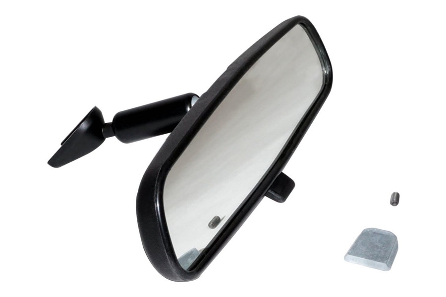 Crown Automotive Rearview Mirror - Jeep Rubicon 2007-2018 | 55156172AA ...