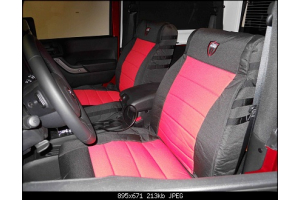 Bartact  Seat Cover Rear Bench 2 Door Graphite/Graphite