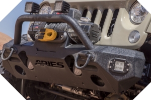 Aries Trail Chaser Front Bumper (Option 3) - JK
