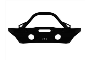 Icon Vehicle Dynamics Pro Series Mid-Width Recessed Winch Front Bumper w/ Bar  - JK 