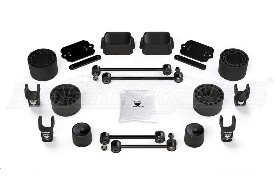 Teraflex 2.5in Spacer Lift Kit w/ Shock Extensions - JL 4Dr Rubicon Only
