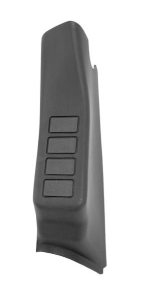 Rugged Ridge A-Piller 4 Switch Pod Black Left - JK 2011+
