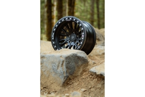Baja Built RENEGADE Cast Beadlock Wheel, 17x9 5x5 -12mm - Black - JT/JL/JK