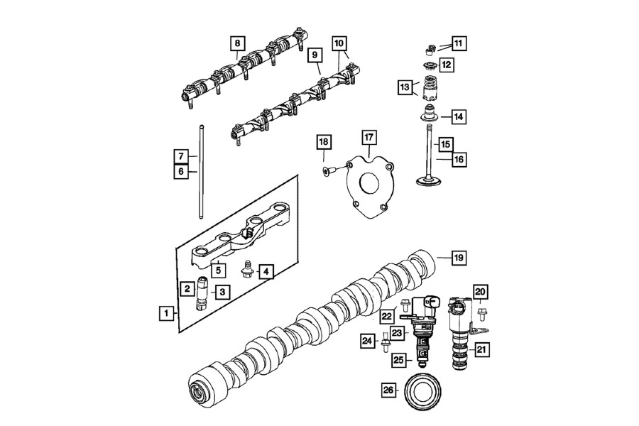 Mopar Exhaust Valve Push Rod - JL 392 Only 2021+