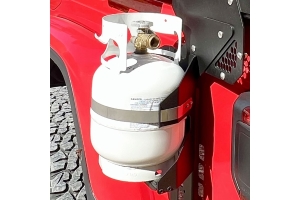 Rock-Slide Engineering Propane Tank Holder 