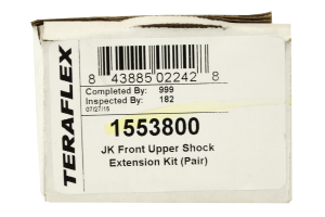 Jeep JK Teraflex Shock Extension Kit Front Upper - Jeep Rubicon