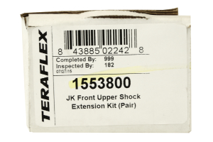 Teraflex Shock Extension Kit Front Upper - JK