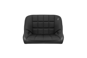 Corbeau Baja Bench 36in Black Vinyl / Cloth - YJ