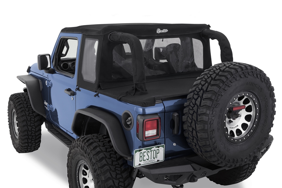Bestop Halftop Soft Top - Black Diamond - JL 2Dr