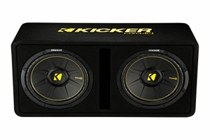 Kicker CompC Dual 12-Inch Subwoofer Enclosure 
