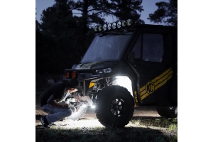 KC HiLiTES Two-Light Add-On Cyclone V2 Kit, Clear - 5M Long