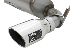 aFe Power Rebel Series 2.5in Cat-Back Exhaust System w/ Polished Tips  - JK