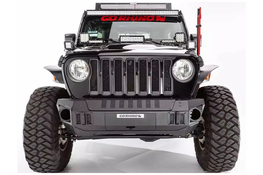 Go Rhino Trail Line Front Stubby Bumper - JT